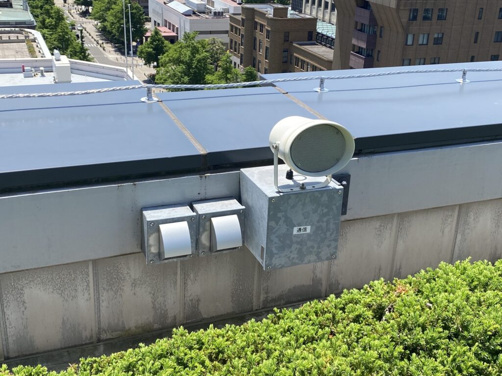 東庁舎11階テラス